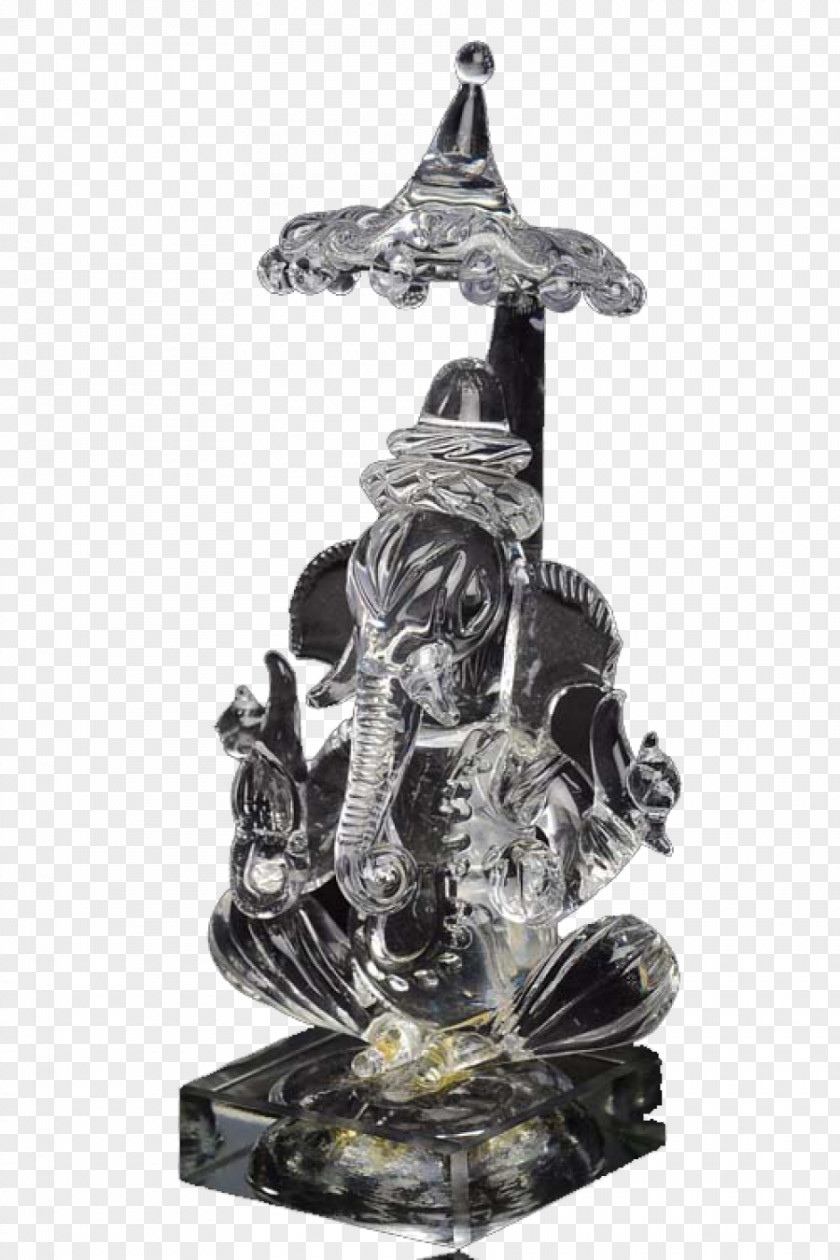 Ganesh B Mogaveer Bronze Sculpture PNG