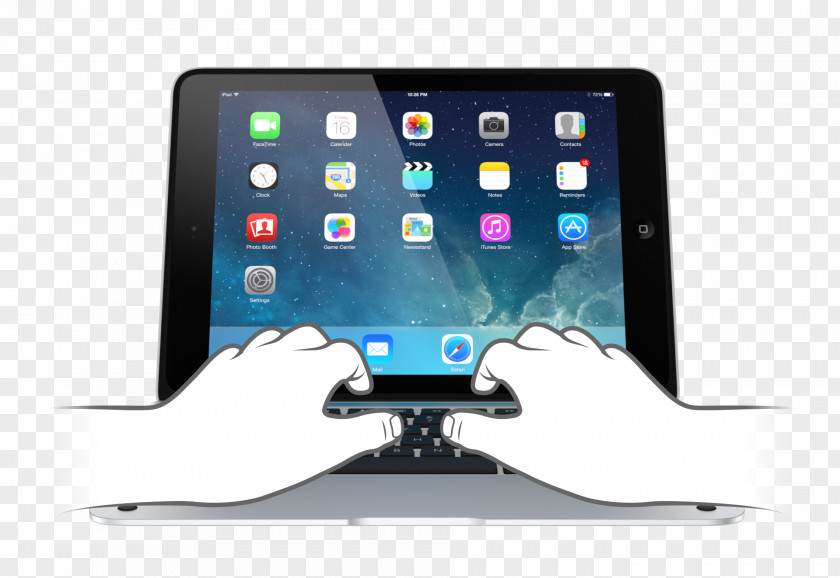 Hand Typing IPad Air Computer Keyboard 2 MacBook PNG