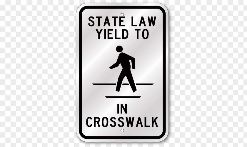 United States Pedestrian Crossing Traffic Sign Car Stop PNG
