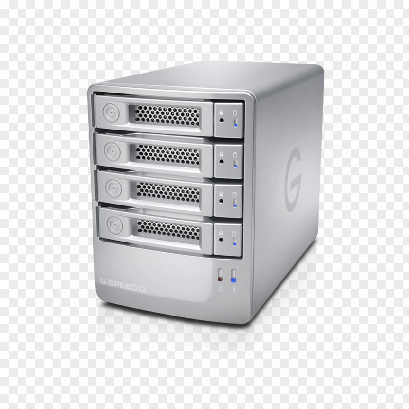 4-bay4 X 2 TBTechnology Speed Disk Array G-Technology RAID Hard Drives G-Tech G-SPEED Q Drive PNG