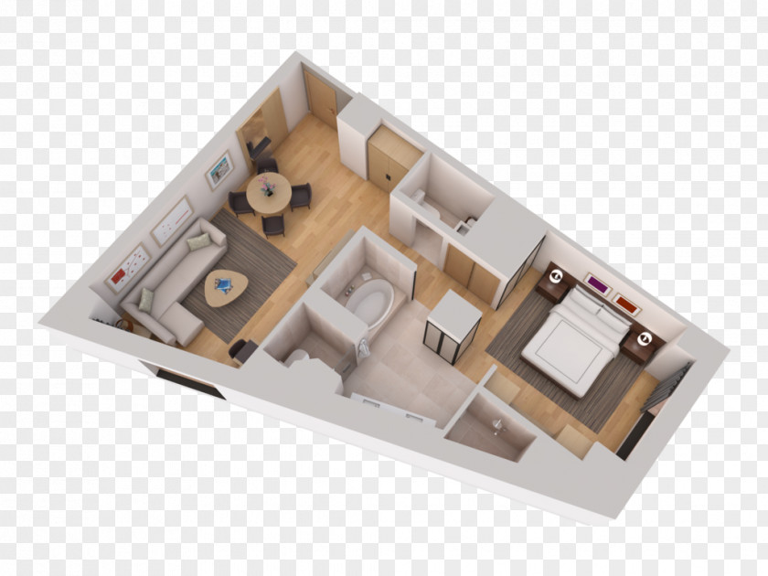 Bed Plan Conrad New York Apartment Suite Luxury Room PNG
