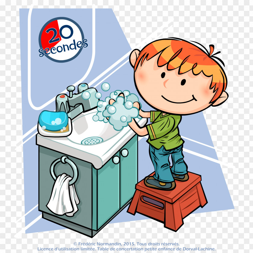 Child Hygiene Hand Washing Drawing Clip Art PNG