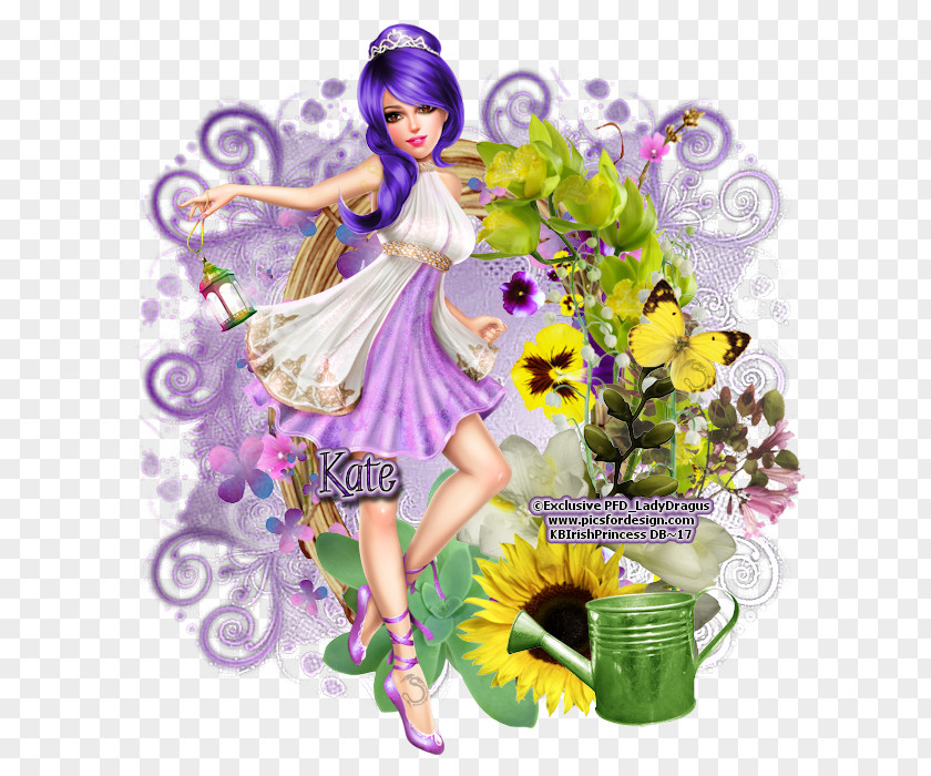 Fairy Doll Flower PNG