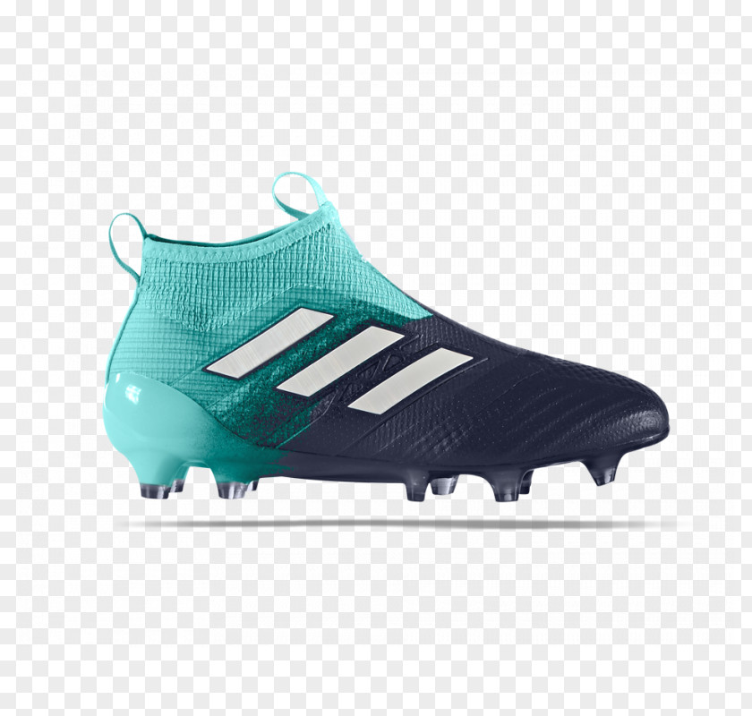 Adidas Football Boot Cleat Aqua PNG