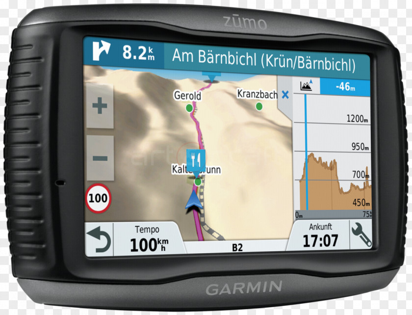 Motorcycle GPS Navigation Systems Garmin Zūmo 595 Automotive System PNG