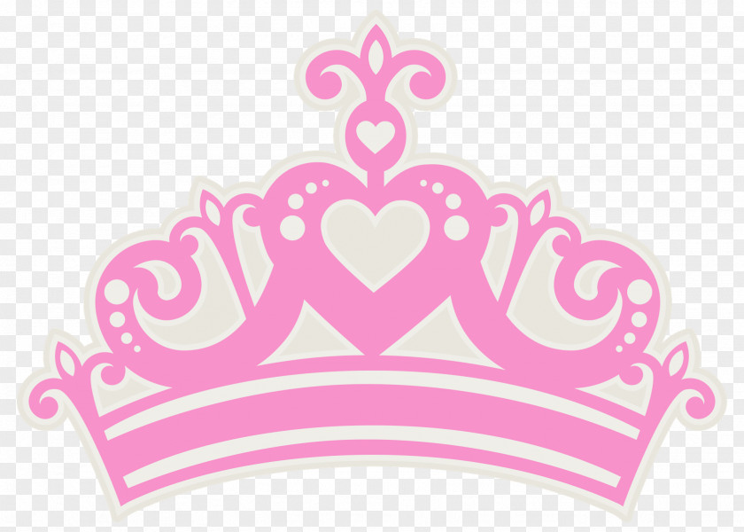 Pink Crown Tiara Clip Art PNG