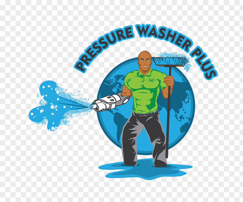 Pressure Washing Business Flyer Logo Graphic Design Cleaning PNG