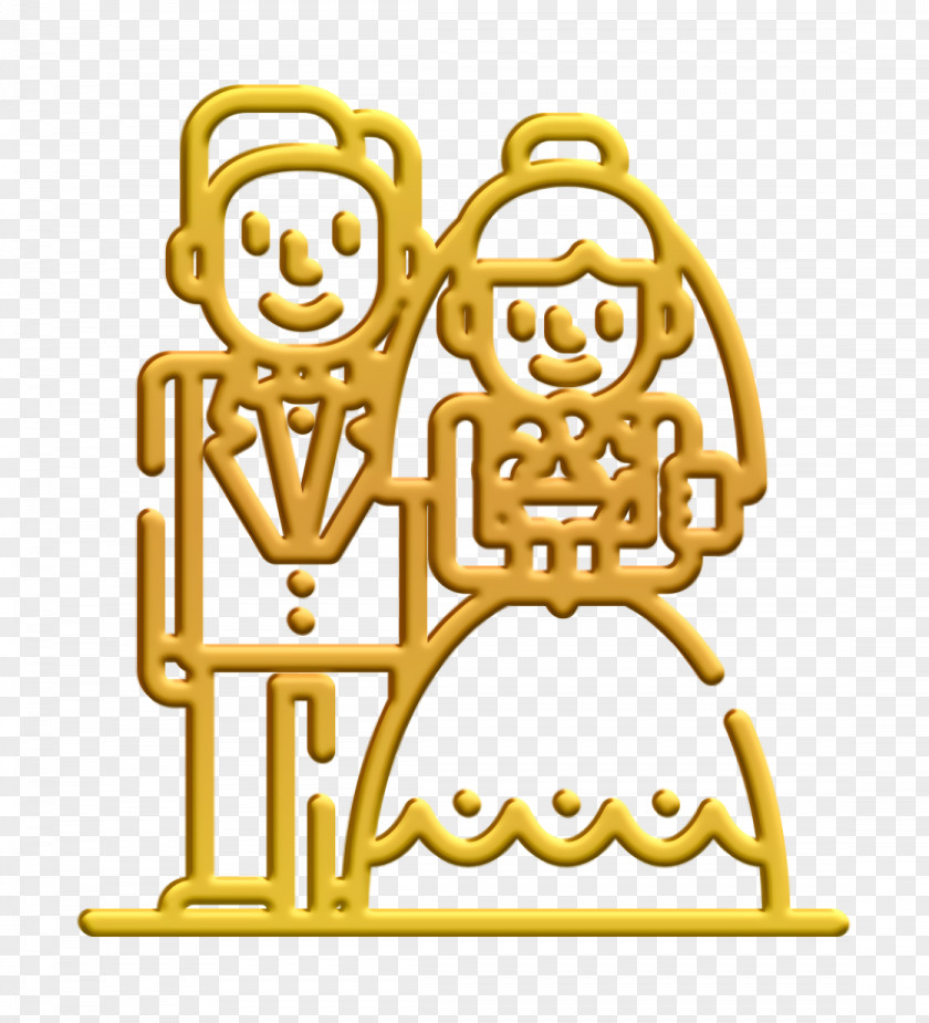 Bride Icon Wedding And Groom PNG