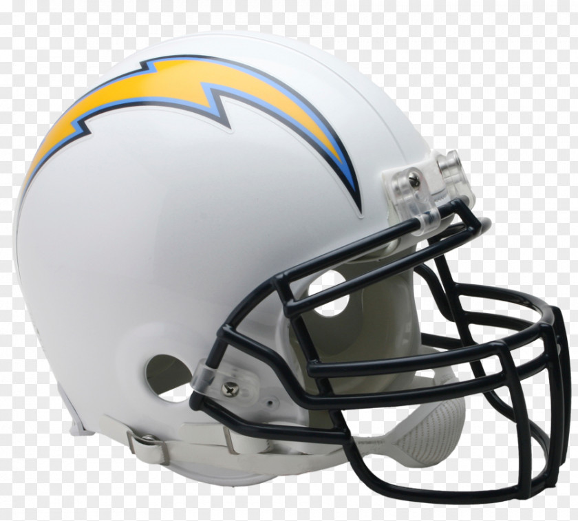 Chargers Los Angeles NFL American Football Helmets Riddell PNG