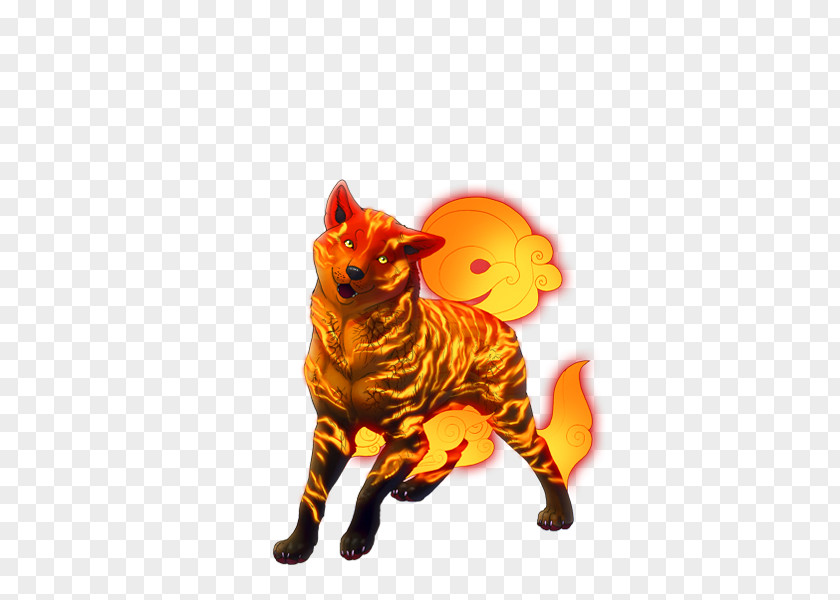 Tiger Whiskers Cat Tail PNG