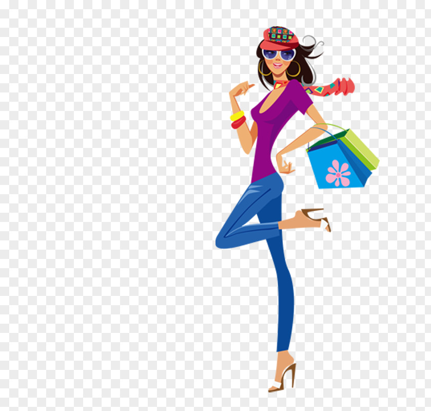 Woman Shopping Centre Stock Photography Royalty-free PNG