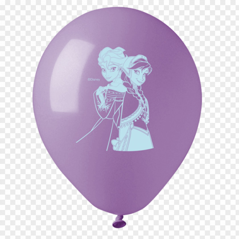 Balloon Toy Elsa Party Birthday PNG
