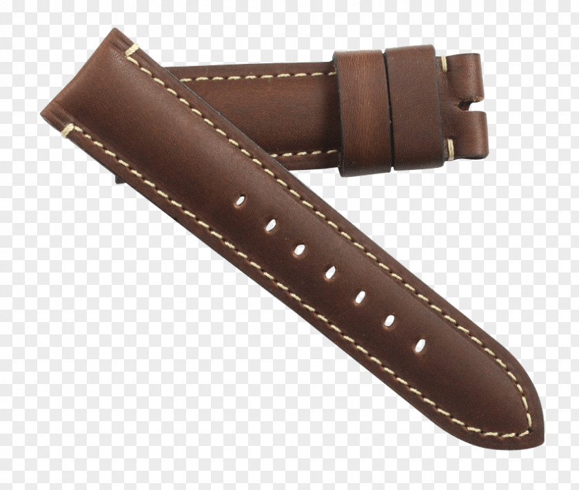 Watch Strap Calfskin Leather Buckle PNG