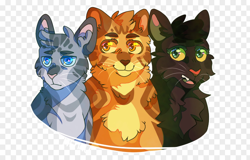 Cat Warriors Jayfeather Lionblaze Hollyleaf PNG