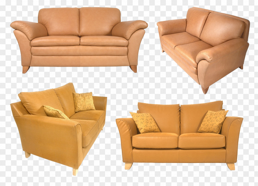 Chair Loveseat Couch Furniture Sofa Bed Club PNG