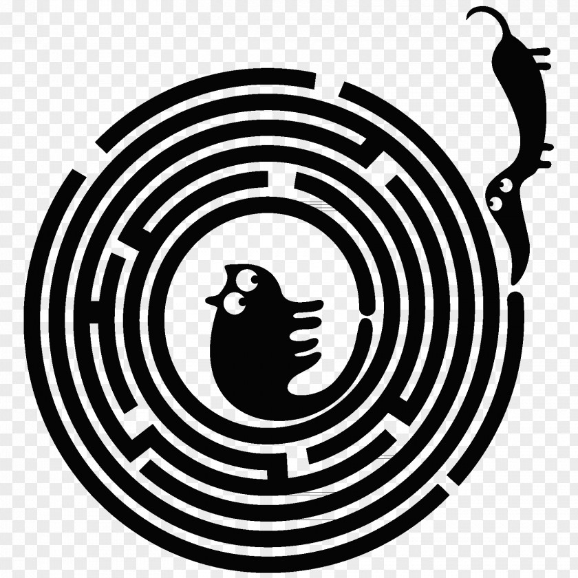 Labyrinth Mystic Hypnotic Maze Text Conflagration Clip Art PNG