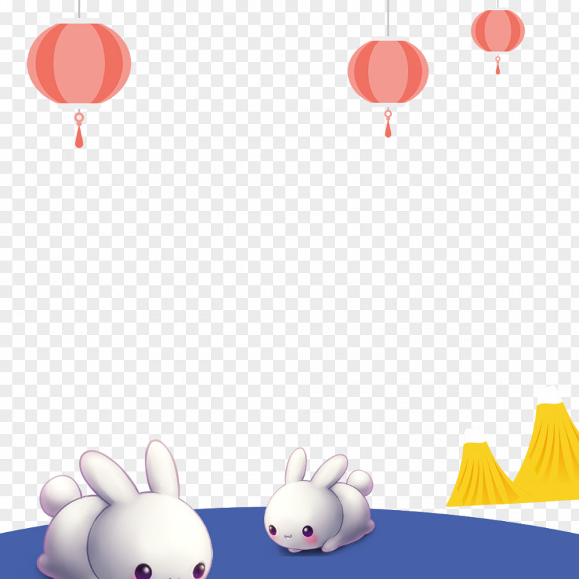 Mid Autumn Festival Poster Decoration Mid-Autumn Lantern PNG