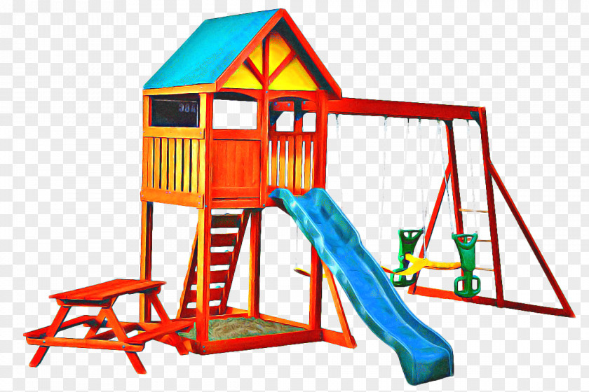 Toy Swing Playground Cartoon PNG