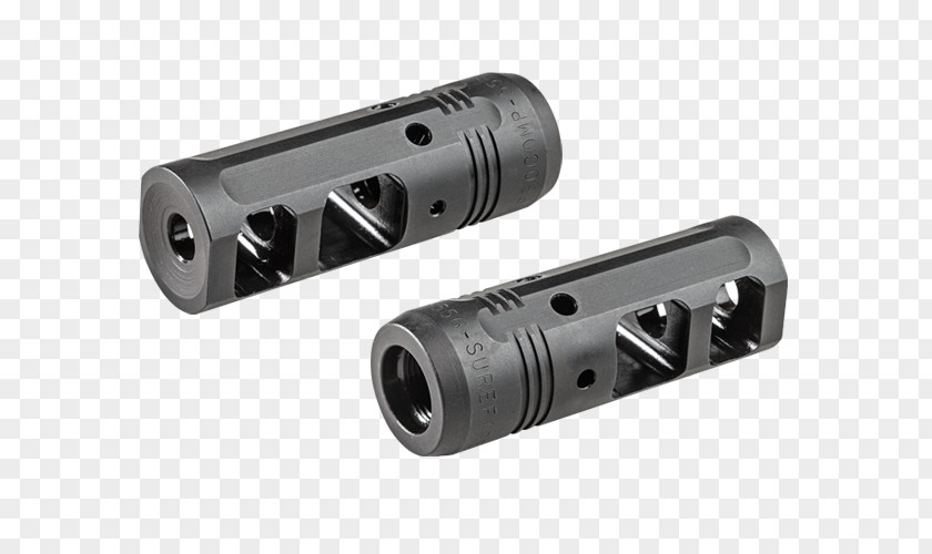 Weapon Muzzle Brake M4 Carbine SureFire Recoil PNG