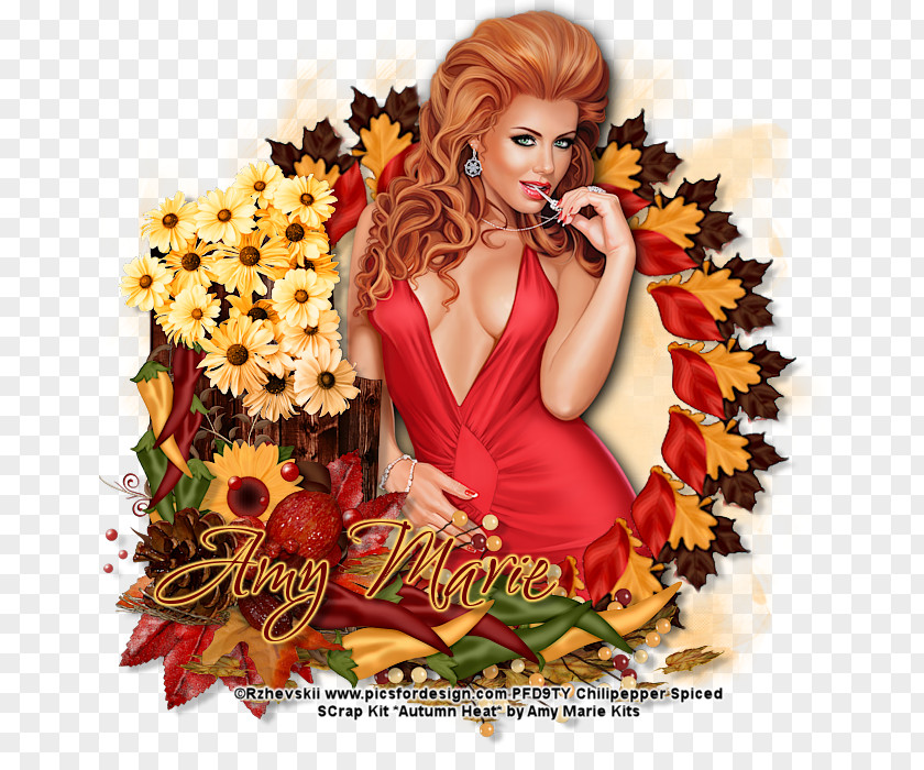 Autumn Discount Illustration Poster Album Cover Flower PNG