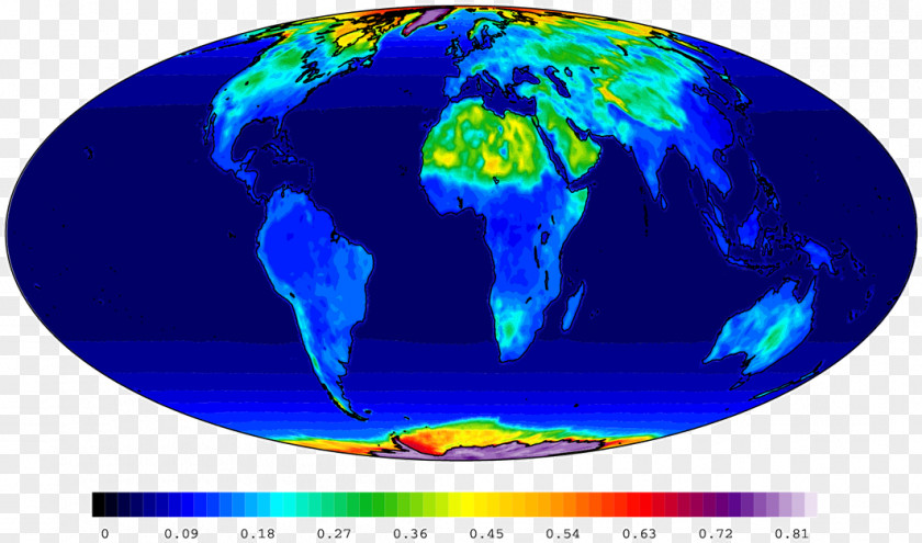 Cloud Albedo Solar Zenith Angle PNG