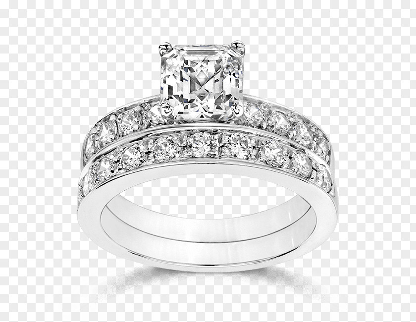 Cubic Zirconia Bridal Sets Engagement Ring Diamond Carat PNG