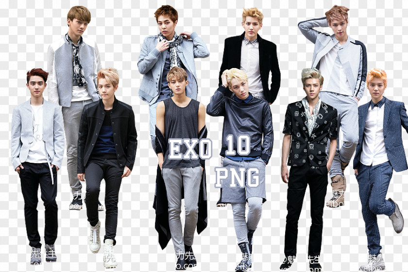 Exo Planet #2 – The Exo'luxion Growl Kai Suho PNG