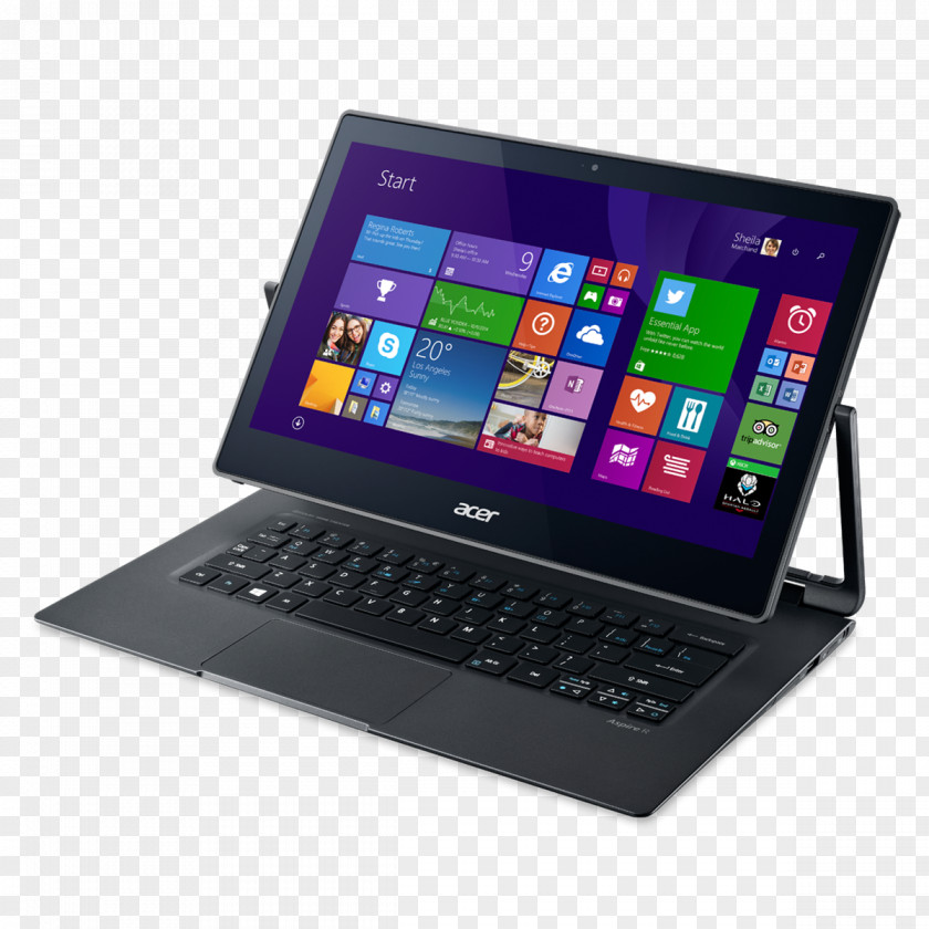 Laptop Acer Aspire 2-in-1 PC Ultrabook PNG