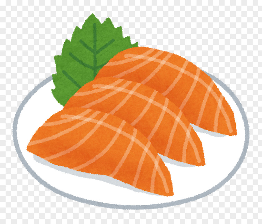 Salmon Sashimi Sushi Smoked Chum Food PNG
