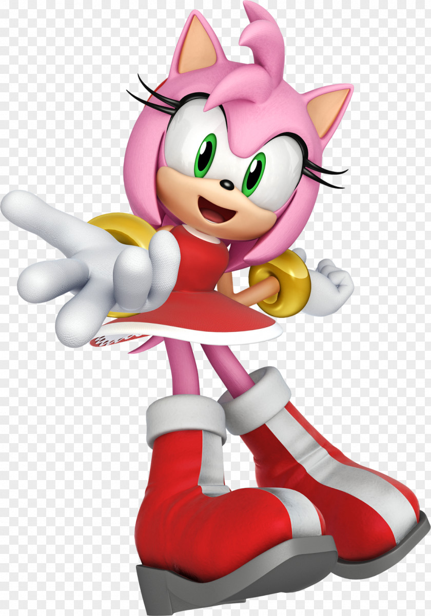 Sonic & Sega All-Stars Racing CD Amy Rose The Hedgehog Generations PNG