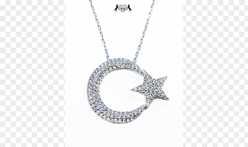 Ay Yıldız Charms & Pendants Necklace Bling-bling Body Jewellery PNG
