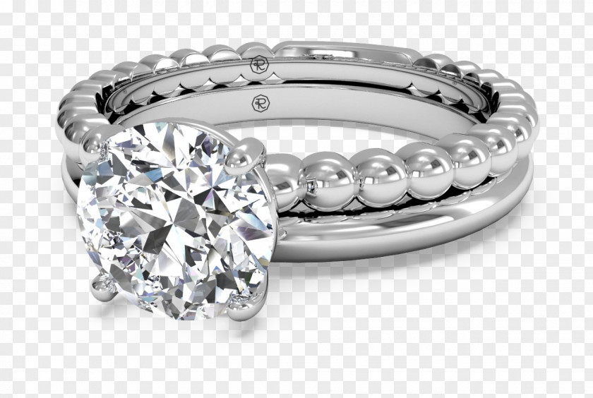 Diamond Wedding Ring Engagement Solitaire PNG