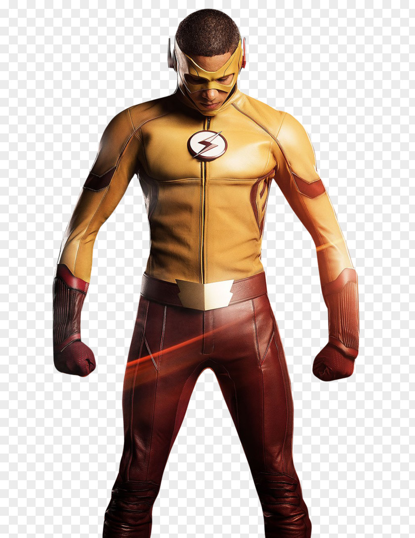 Flash The Wally West Kid Cosplay PNG