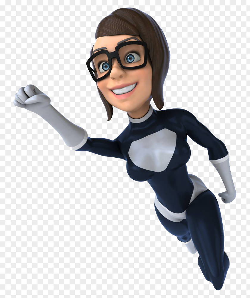 Flying Woman Royalty-free Stock Illustration PNG