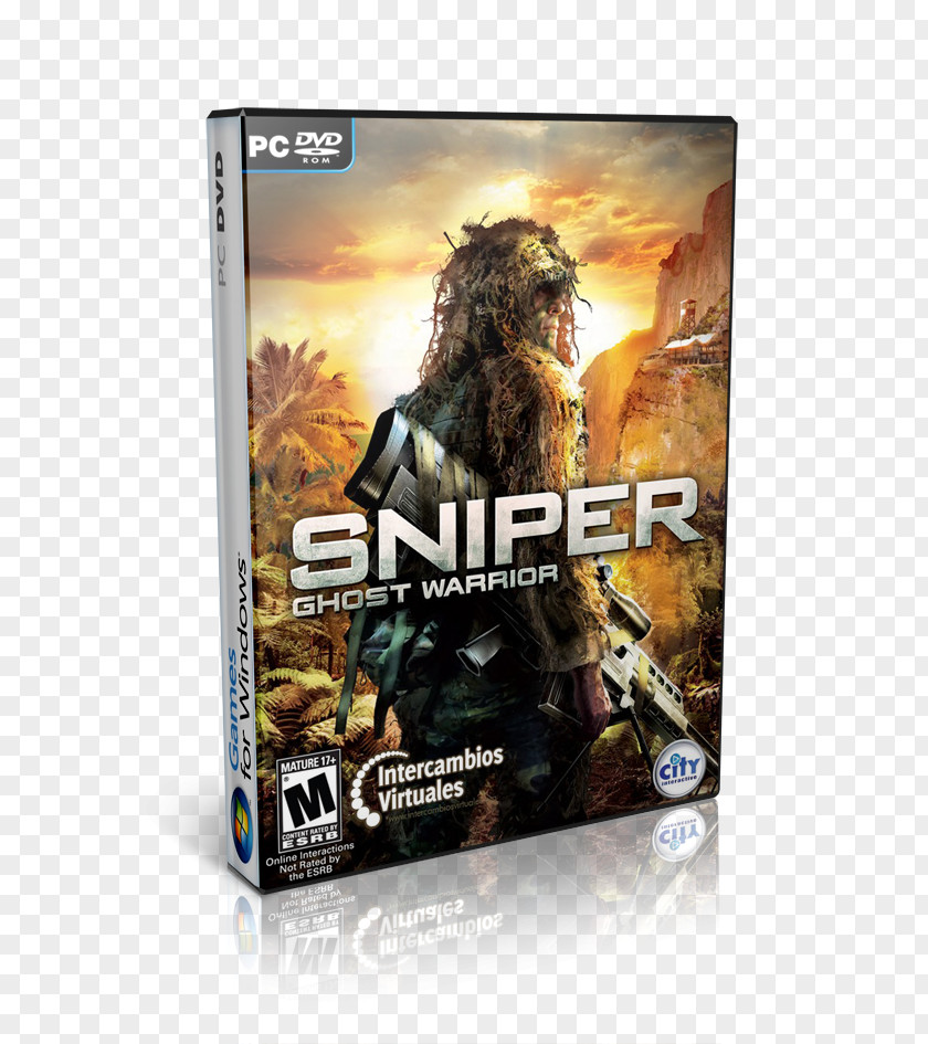 Ghost Warrior Sniper: 2 Xbox 360 3 PC Game PNG