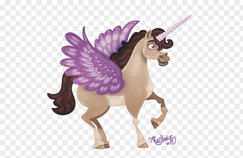 Mustang Unicorn Freikörperkultur Cartoon PNG
