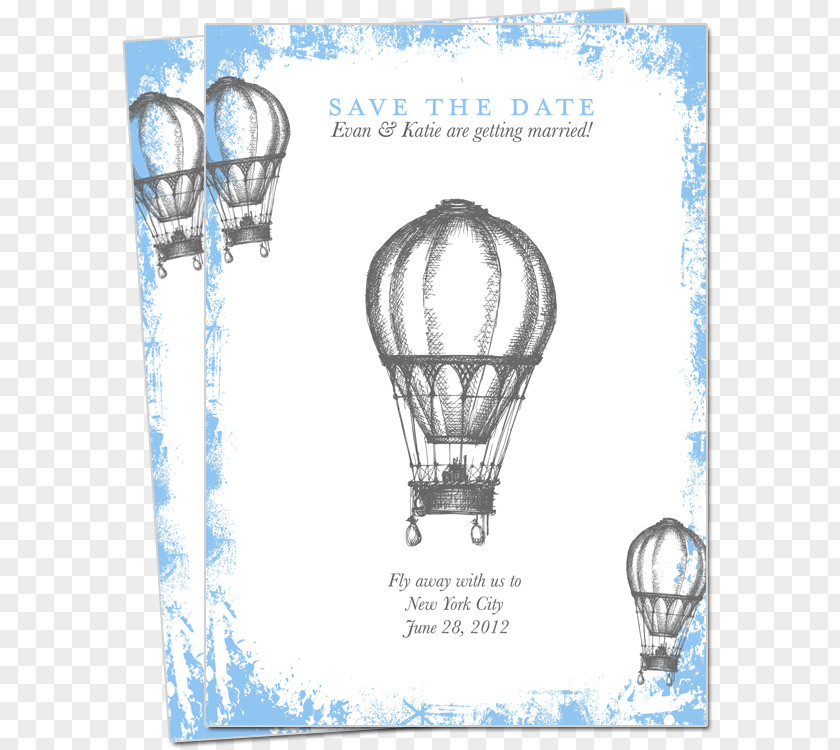 Balloon Hot Air Flight Mural PNG