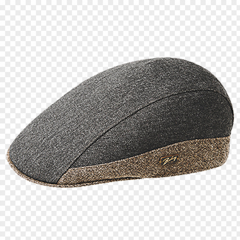 Brown Newsboy Cap Headgear Hat Flat PNG