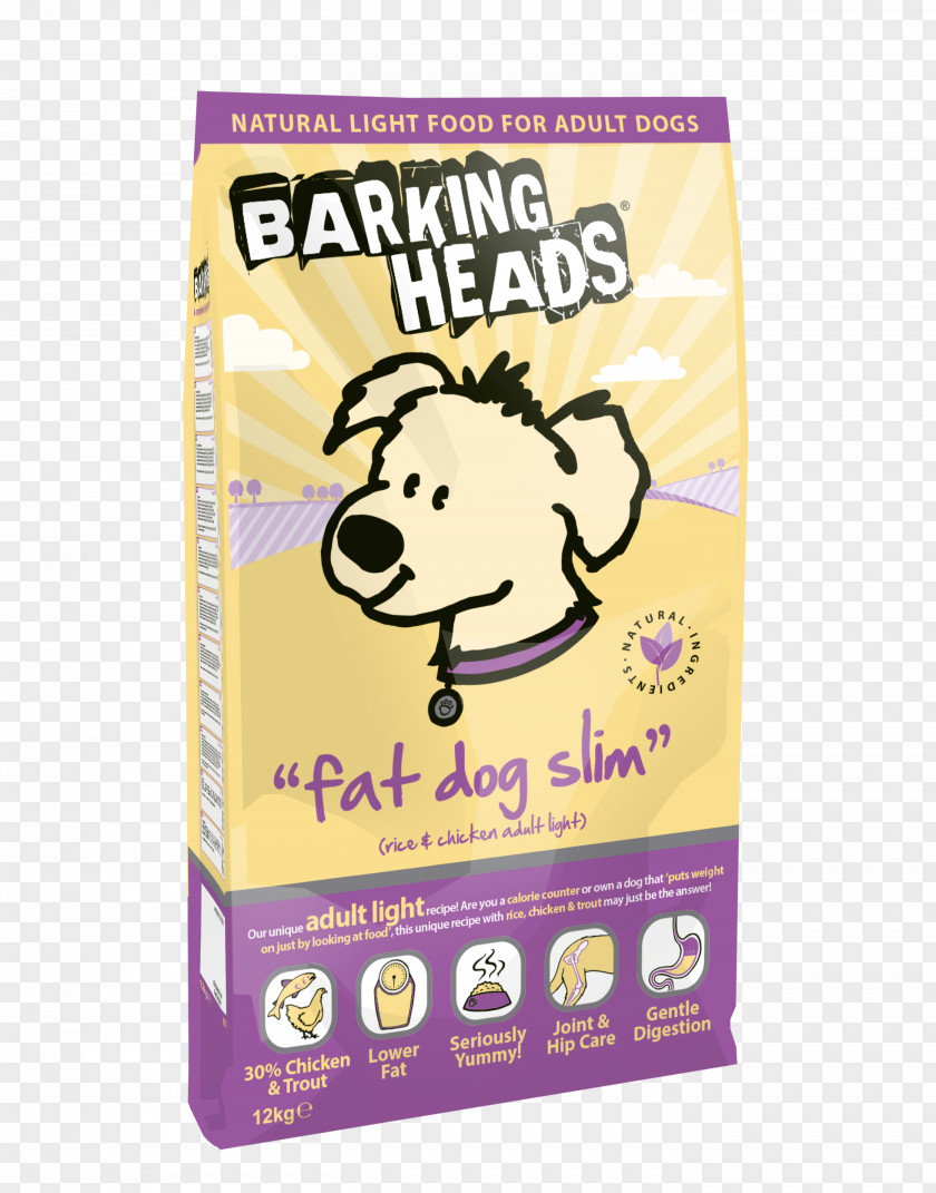 Fat Slim Dog Food Bark The PNG