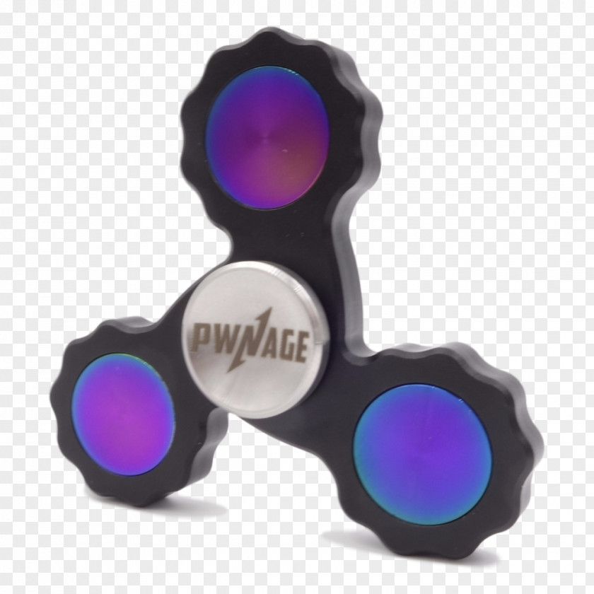 Fidget Spinner Purple Violet PNG