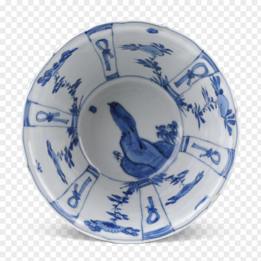 Plate Blue And White Pottery Ceramic Cobalt Porcelain PNG