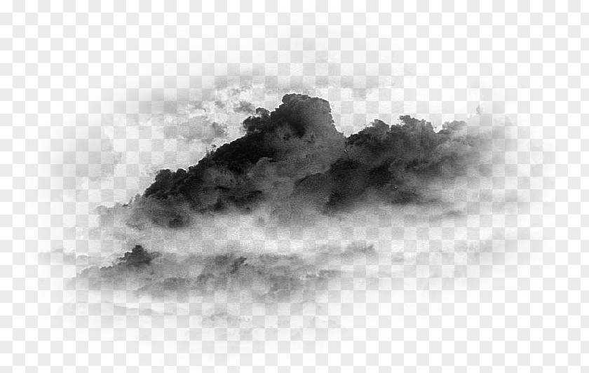 Storm Clouds Brush Drawing Cloud PNG