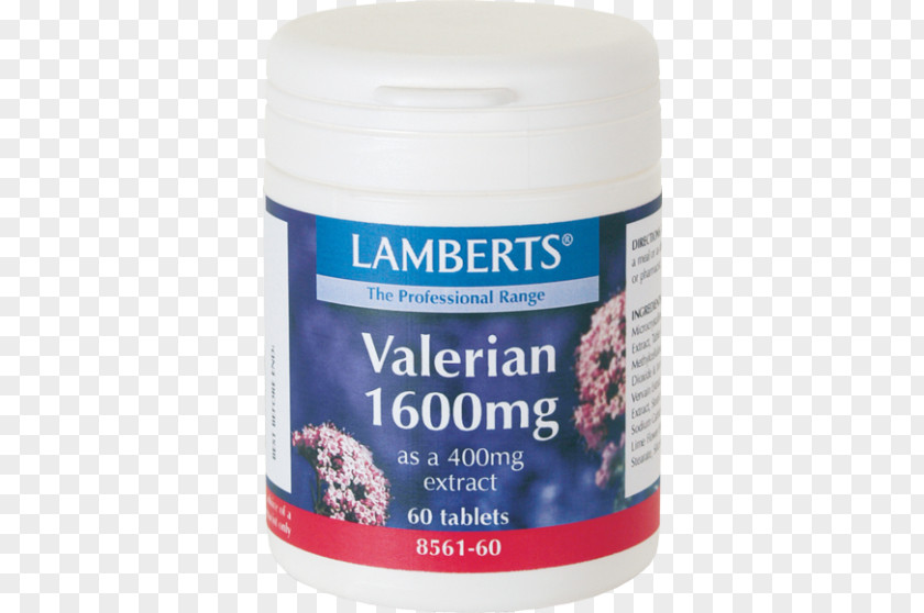 Tablet Dietary Supplement Valerian Extract Insomnia PNG