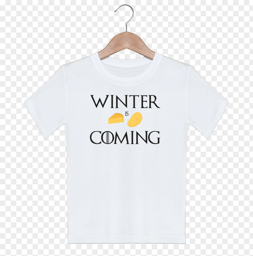 Winter Is Coming T-shirt Sleeve Neck No Pain, Gain PNG