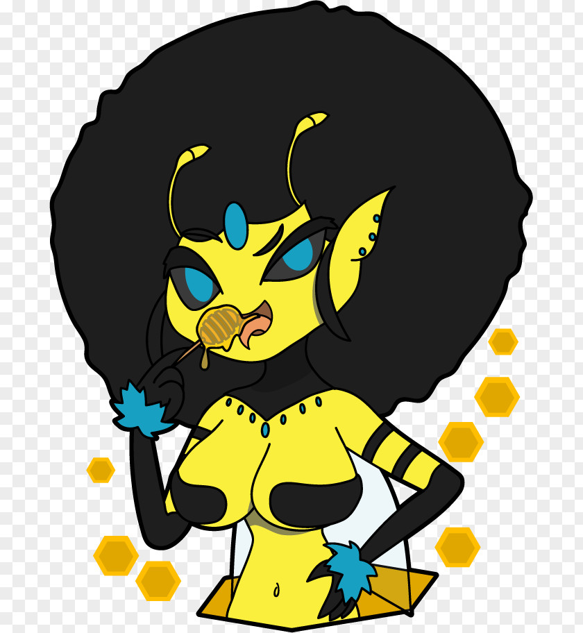 Bee Queen Female Furry Fandom PNG