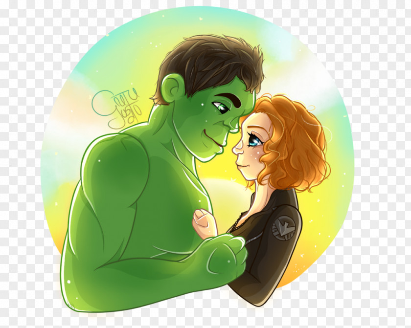 Black Widow Hulk Marvel Comics Drawing PNG