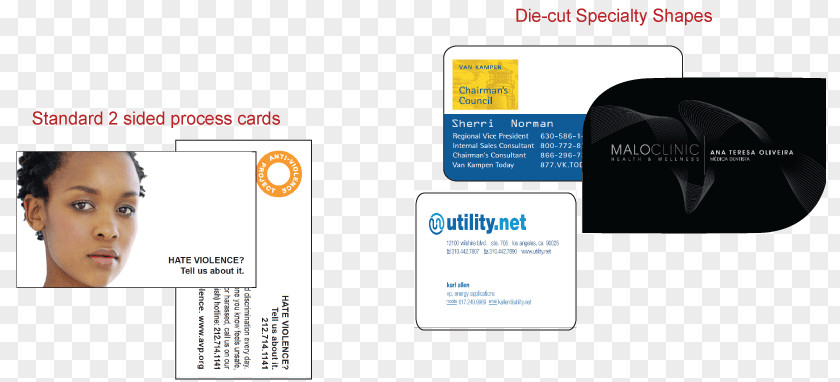 Business Card Templets Cards Printing Moo Die Cutting PNG