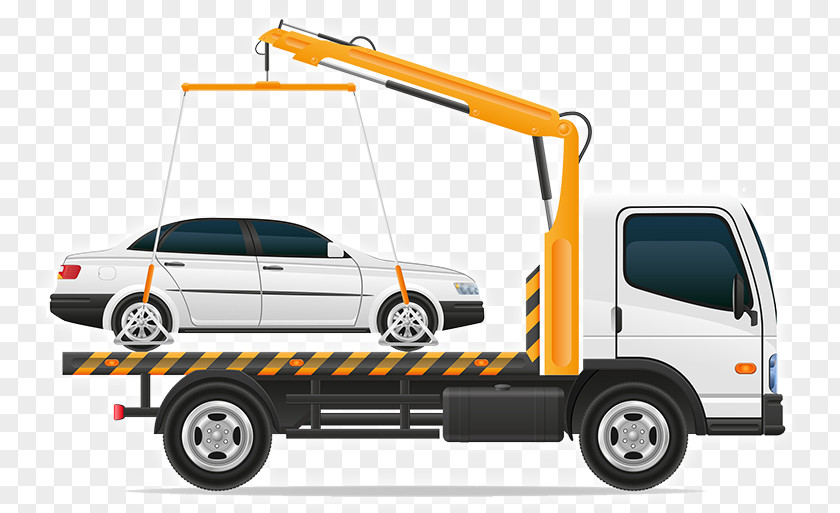 Car Van Tow Truck Towing Vehicle PNG