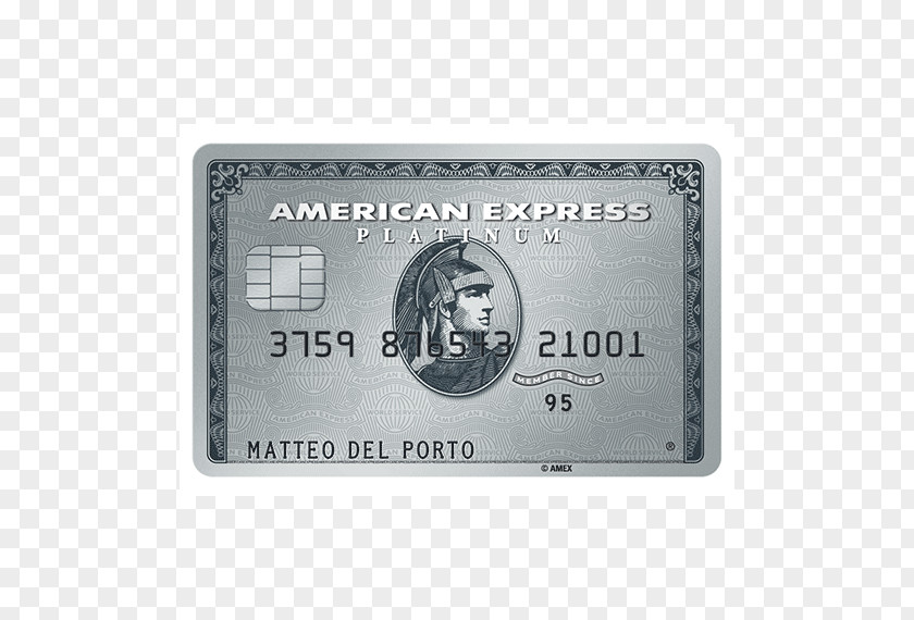 Credit Card American Express Platinum Charge Membership Rewards PNG