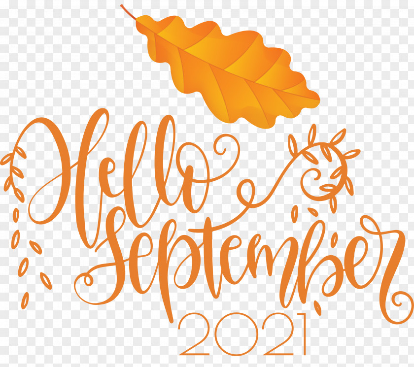 Hello September September PNG